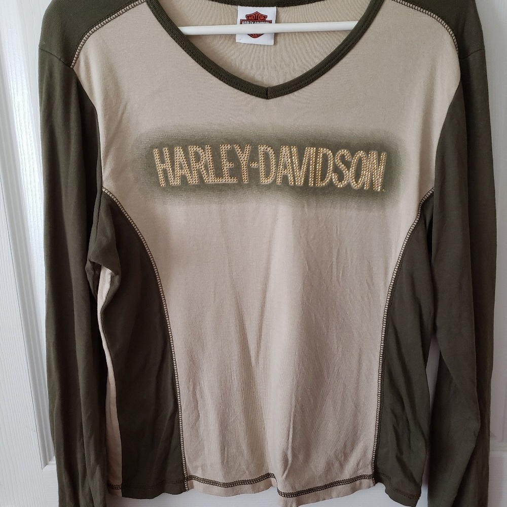 Harley long sleeved t shirt